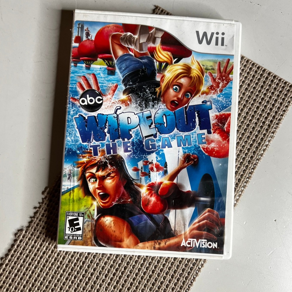 Wipeout The Game Nintendo Wii Activision ABC TV Series Physical Disc CIB